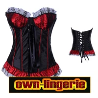 sexy corset women waist corsets and bustiers gothic steampunk corset underwear corsage top fashion bustier
