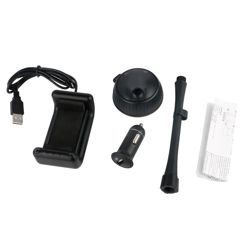 AZGIANT Bluetooth Car Kit Handsfree Calling FM Transmitter MP3 Player Music Stereo Radio Modulator Phone Holder BT8112 | Автомобили и