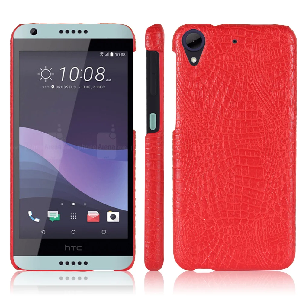 Чехол для HTC Desire 626 жесткая задняя крышка из поликарбоната и искусственной кожи с