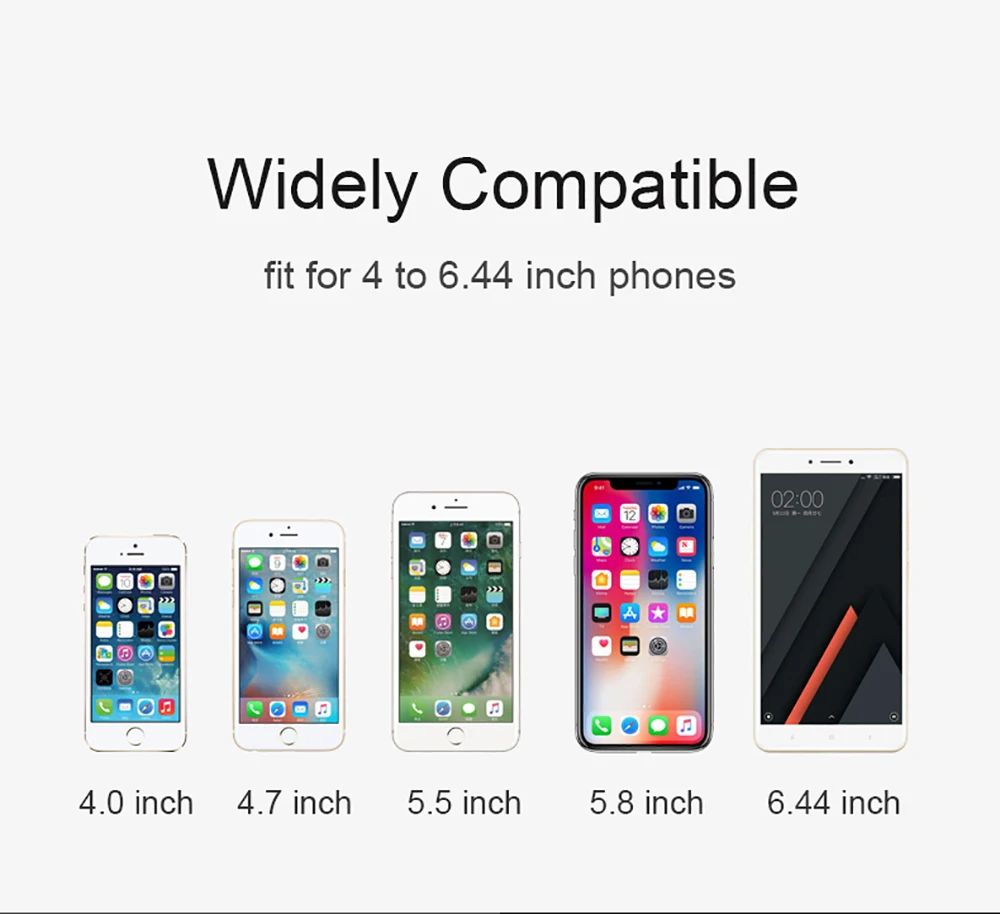 Универсальный автомобильный держатель для телефона для iPhone X XS Max samsung huawei, автомобильный держатель для телефона на вентиляционное отверстие, Гравитационный держатель для мобильного телефона