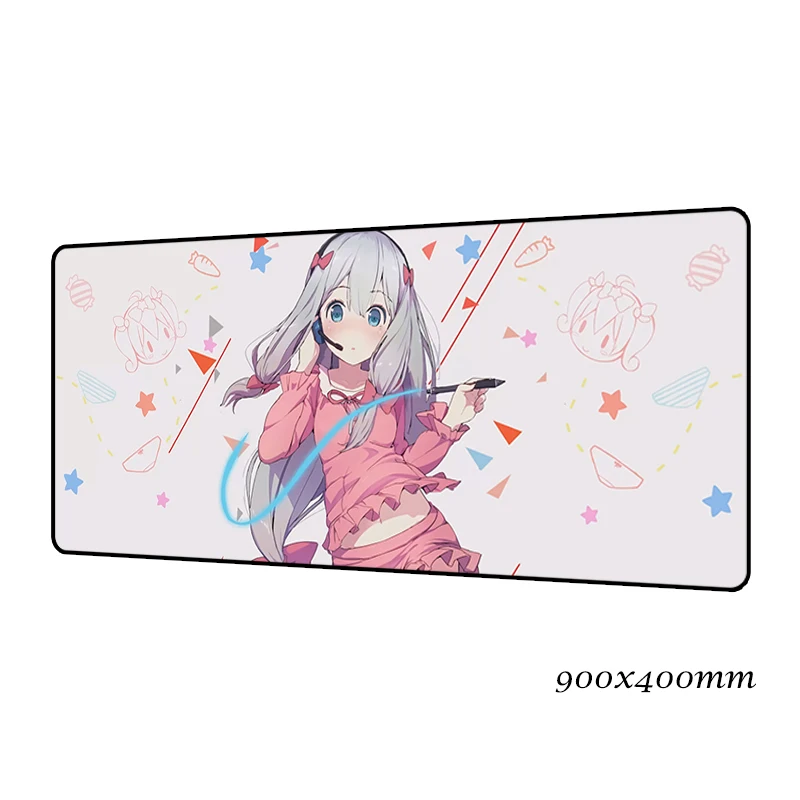 design 4 EroManga Sensei коврик для мыши locrkand 900x400x2 мм коврик для мыши игровой коврик для мыши геймер аниме высококачественный коврик для мыши s Клавиатура ПК коврик - Цвет: design 4