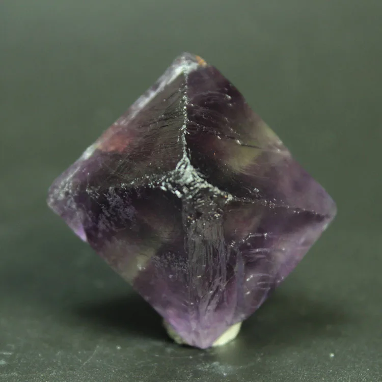 

Natural Symphony big purple fluorite octahedral stone DIY jewelry mineral fluorite crystal 19
