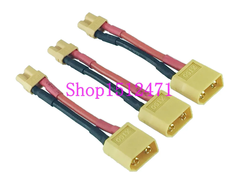 Адаптер XT60 Male-XT30 3 шт. 16awg 5 см провод для RC Lipo | Обустройство дома