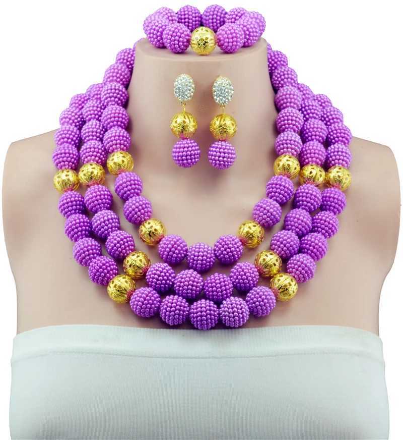 Набор ювелирных изделий для женщин набор из шариков и чокеров|african beads|bridal jewelry