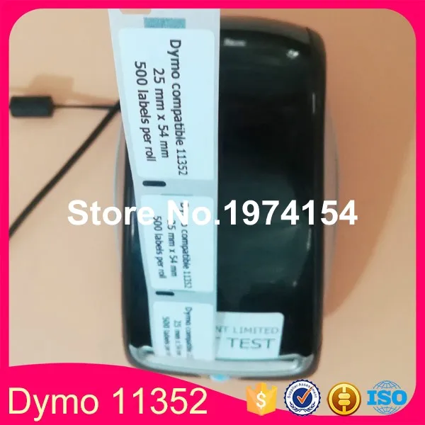 12 x рулонов совместимые с dymo этикетки 11352 1352 обратный адрес принтер Dymo бумага