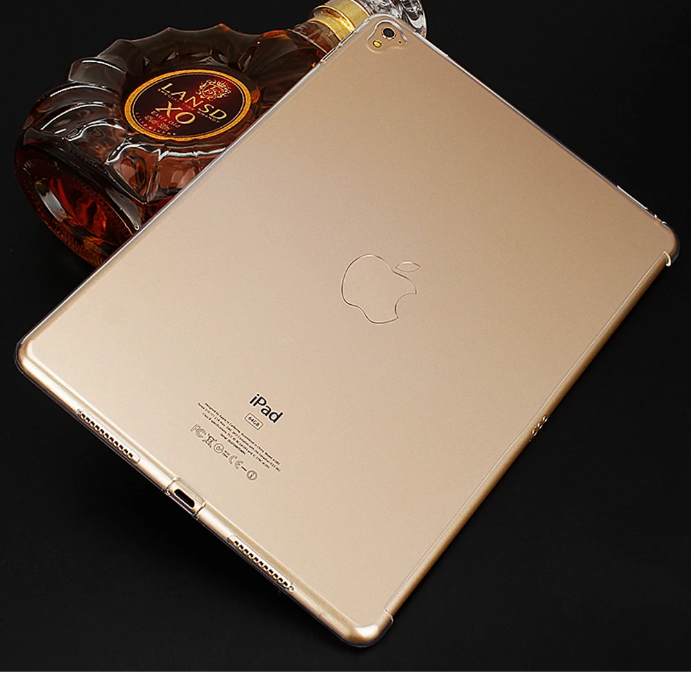 Чехол для, iPad Pro, 10,5, 12,9, 9,7 дюймов, клавиатура, умный чехол, мягкий ТПУ, прозрачный, тонкий, подходит для задней панели, подходит для клавиатуры Bluetooth