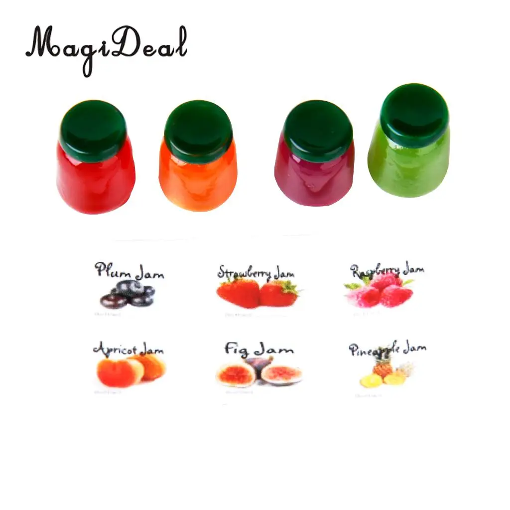MagiDeal 1/12 кукольный домик, современные кухонные аксессуары, мини холодильник и яркий набор для еды и напитков, для кукол, домашний декор, игрушки