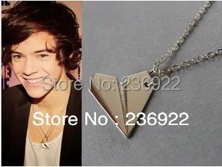 Модное ювелирное Ожерелье самолетик одно направление 1D направленное