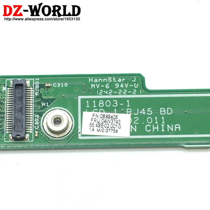 Новый оригинальный для Lenovo Thinkpad L430 USB Subcard RJ45 14 Вт сетевой разъем Lan плата 04W3743|original