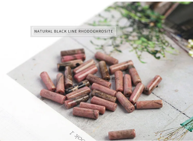 BLACK LINE RHODOCHR JD каменные бусины набор натуральных камней Квадратные бусины с отверстием желтые туркиоза из желтого нефрита Квадратные бусины для аксессуаров - Цвет: BLACK LINE RHODOCHR