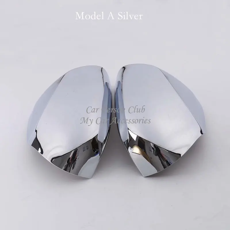 Carbon Fiber Door Side Rear View Mirror Cover RearView Trims Anti-rub Chrome For Toyota C-HR CHR 2017 2018 Car-Cover Accessories |