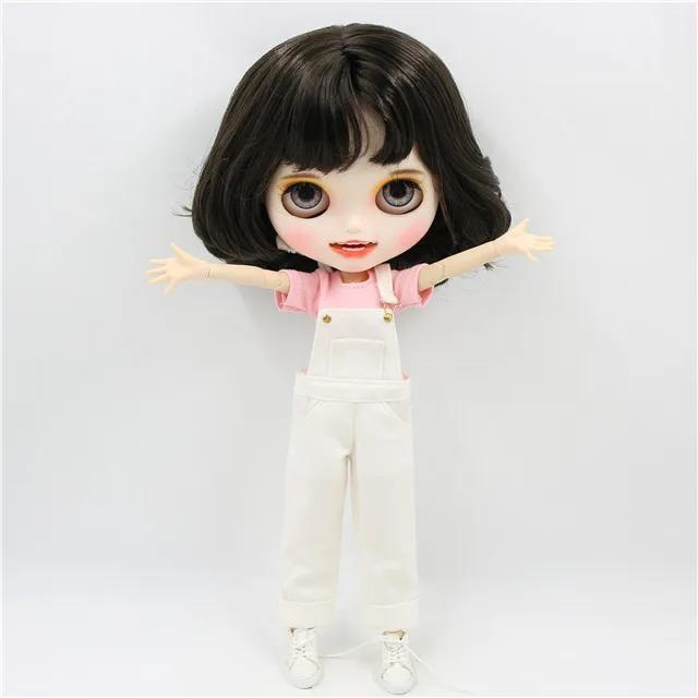 doll clothes shoes ICY factory шарнирная кукла blyth toy индивидуальные лица 30 см пользовательские куклы белая кожа сустава тела матовое лицо с зубами брови - Цвет: doll clothes shoes