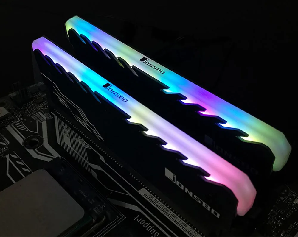 Алюминиевый RAM радиатор кулер RGB 265 свет радиатор Настольный память охлаждающий жилет