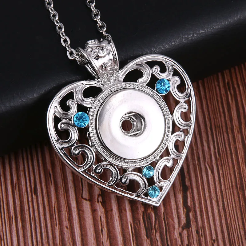 Новые ювелирные изделия с защелками подвеска в виде цветка и сердца ожерелье