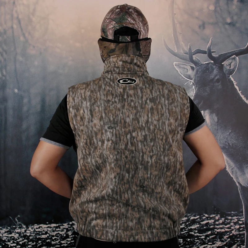 WTM зима новый ветер смесь флис плюс бархат теплые джунгли бионический камуфляж