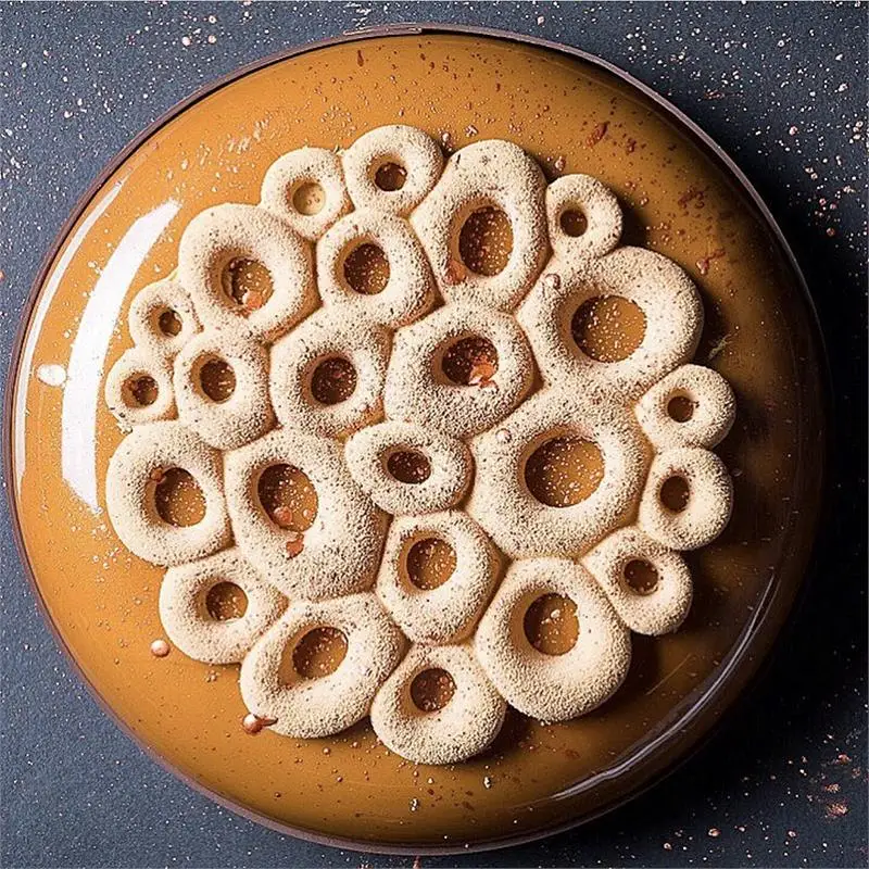 Силиконовая форма сделай сам для торта мусса десерта необычная инструмент