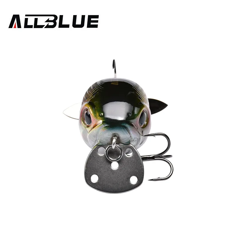 ALLBLUE SPYCRANK 50F плавающая мелкая Дайвинг Crankbait рыболовная приманка 12 5 г/50 мм Кривошип