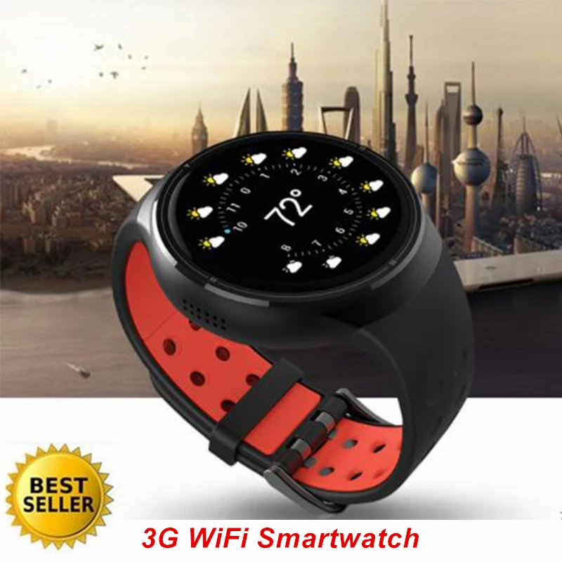 Fasoin 3g WiFi спортивные часы для мужчин Bluetooth 4 0 Android 5 1 SIM Smartwatch 16 Гб gps Монитор