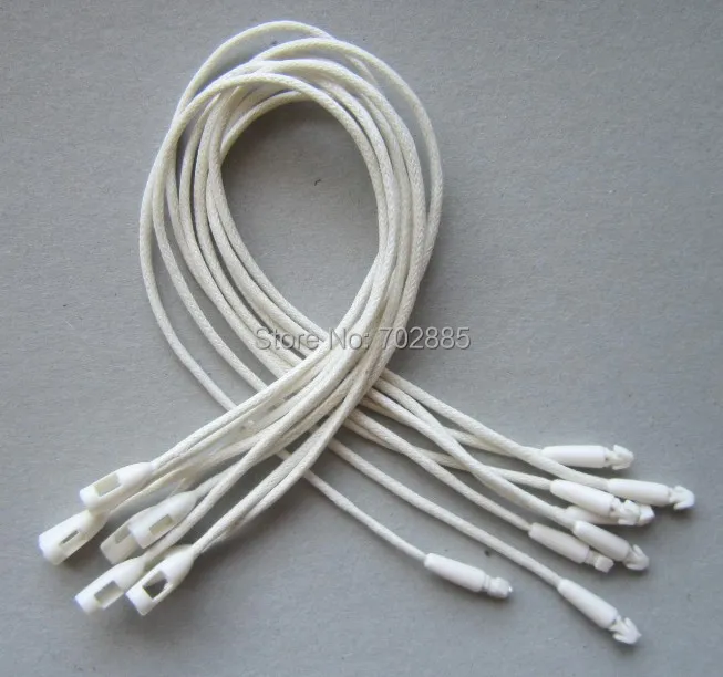 1000 шт. в партии качественные Вощеные уплотнители пластиковые подвесные бирки