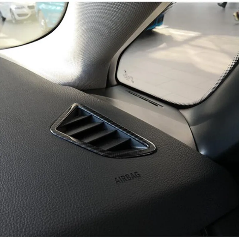 

Carbon Fiber Color Dashboard Air Conditioning Vents Frame Cover Trim For BMW 2 series Active Tourer F45 LHD Interior Accessories