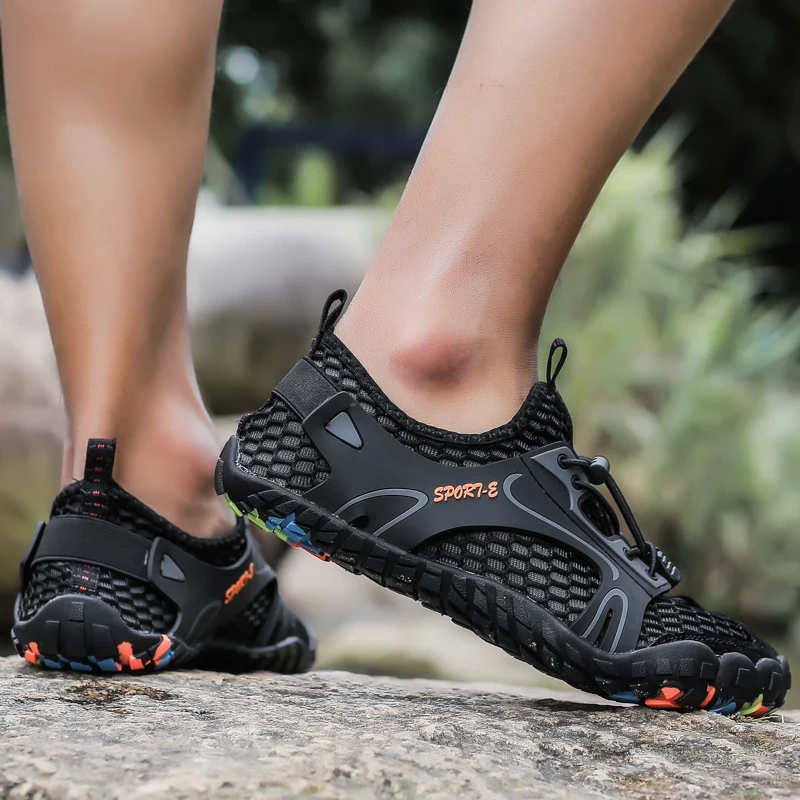 Mesh Shoes Men Summer Sneakers Non-slip Water Barefoot Breathable Outdoor Tenis 2020 Casual Flats Male Big Size 36-47 |