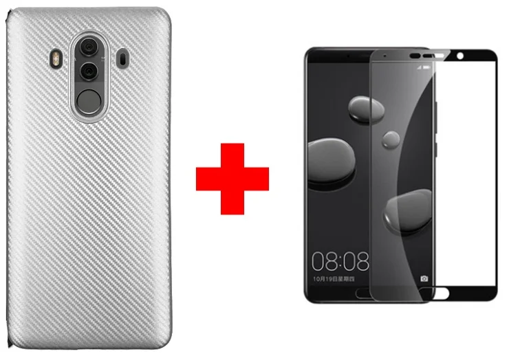 Чехол для телефона Huawei Коврики 9 10 Pro ТПУ чехол мягкий чехол и полный охват Экран протектор для Коврики 9 10 Pro закаленное Стекло - Цвет: 7
