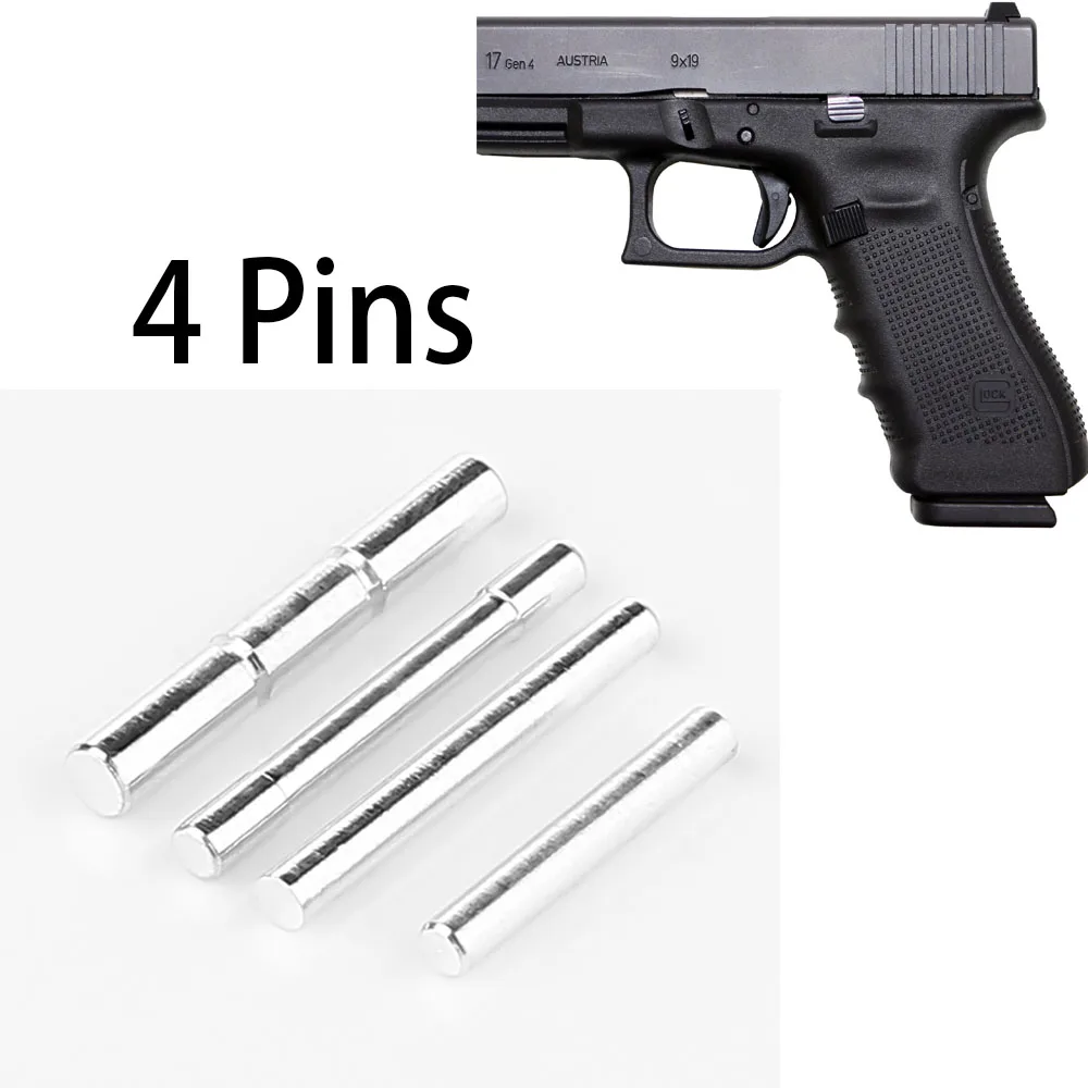 Magorui Нержавеющая сталь Gen 4 Pin комплект для Glock 17 мм 19 20 21 22 23 26 27 34 35 37|Аксессуары