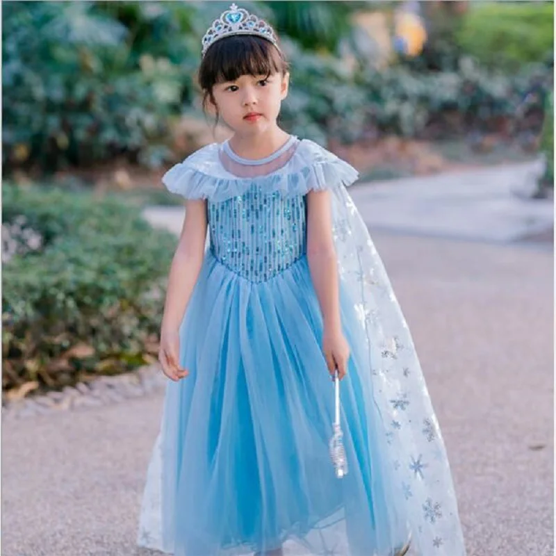 Лето 2019 новая детская одежда платье Принцесса Аиша костюмы на Хэллоуин