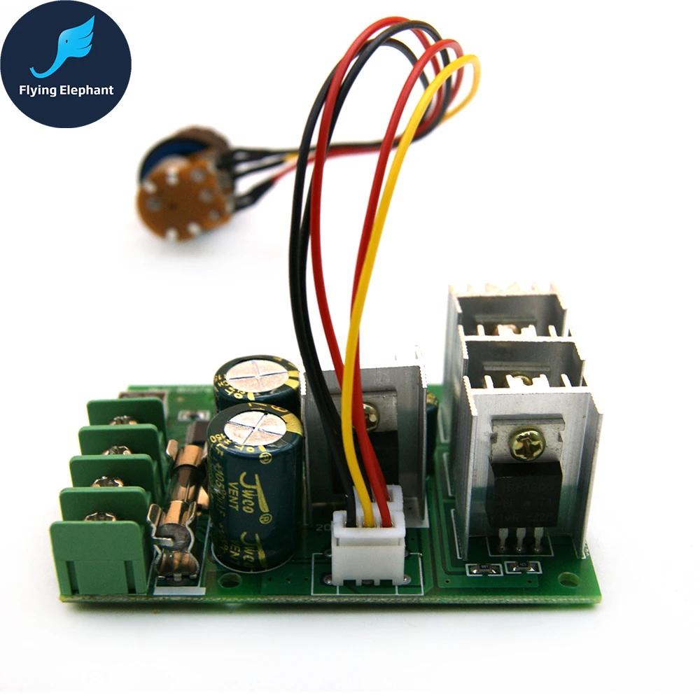 PWM DC В 6 60 в регулятор скорости двигателя 30A 12 24 48 цифровой дисплей диммер Текущий