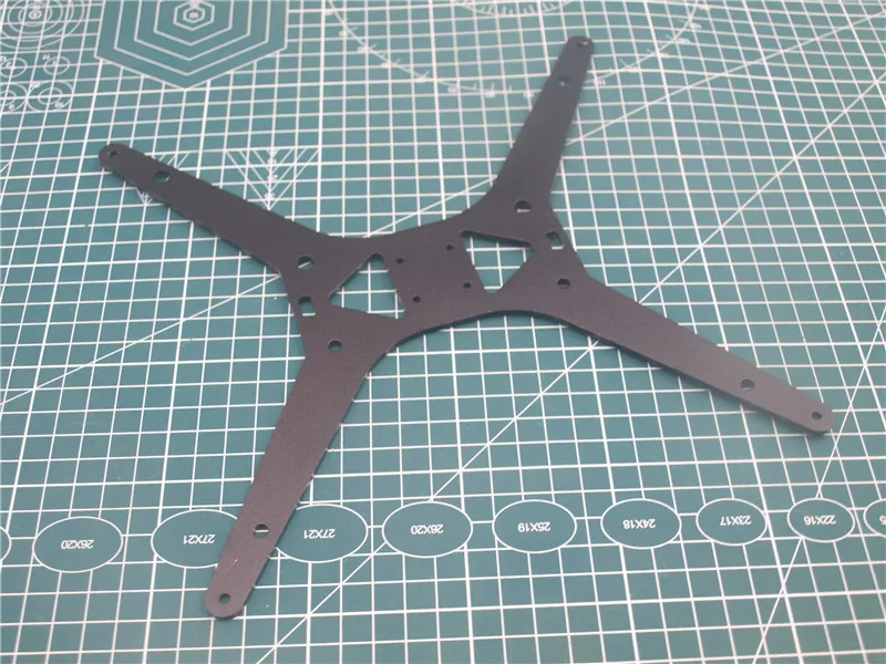 1pcs Tarantula/HE3D Upgrade black anodized Aluminum Y Carriage Plate for TEVO Tarantula 3D Printer heated bed support plate