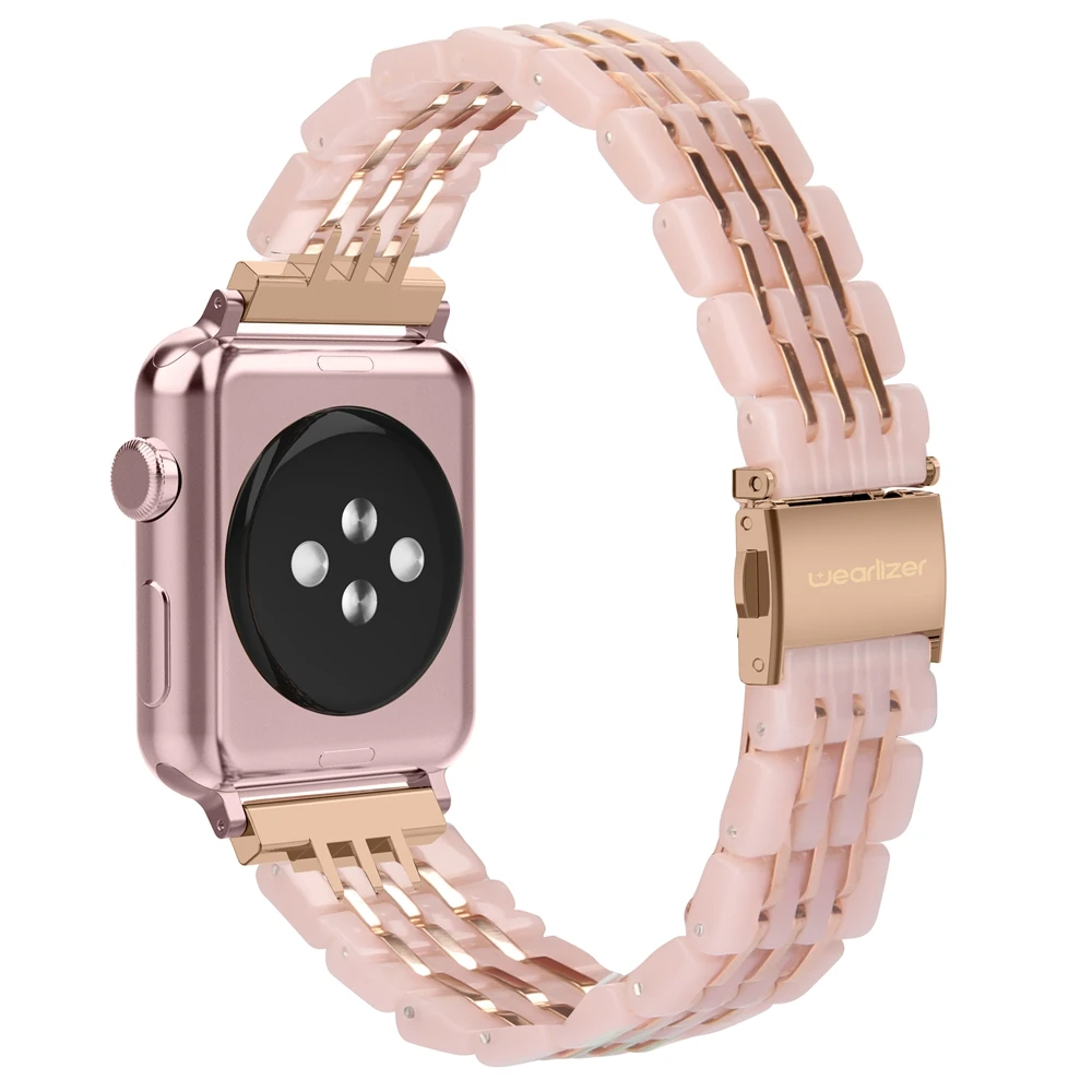 Нержавеющая сталь ремешок для наручных часов Apple Watch серии 3/2/1 38 мм 42 мм металлический спортивный ремешок для часов для наручных часов iwatch серии 4 40 мм 44 мм