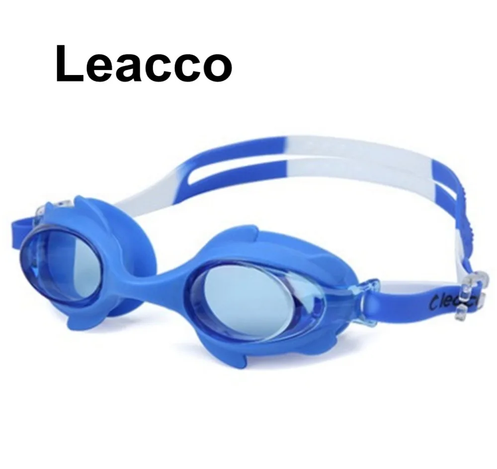 Милые детские водонепроницаемые противотуманные очки для плавания защитные