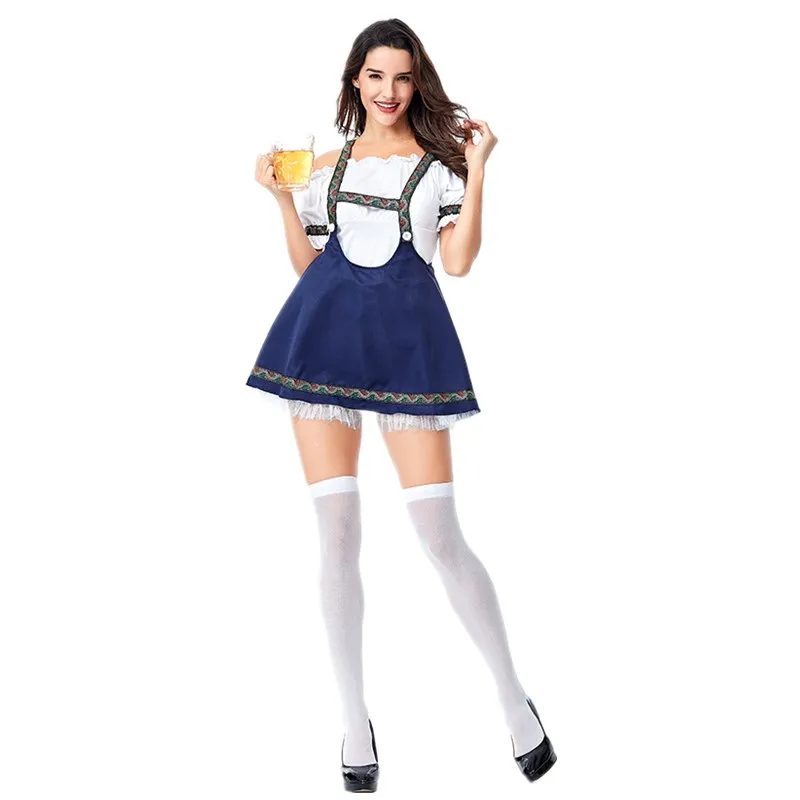 Сексуальное платье для взрослых Германия Октоберфест пиво девочка Dirndl на
