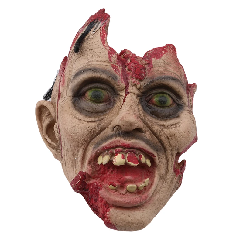 Halloween Decoration And Prop Rubber Horror Scary Human Head Props Zombie | Дом и сад