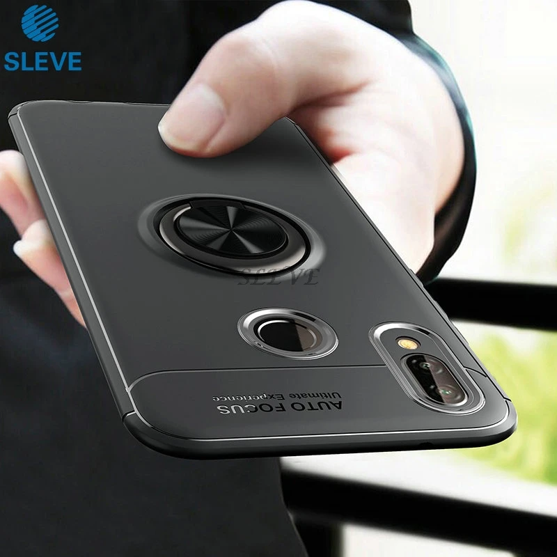Мягкие чехлы для Huawei Nova 3i чехол с поворотом на 360 градусов магнитный