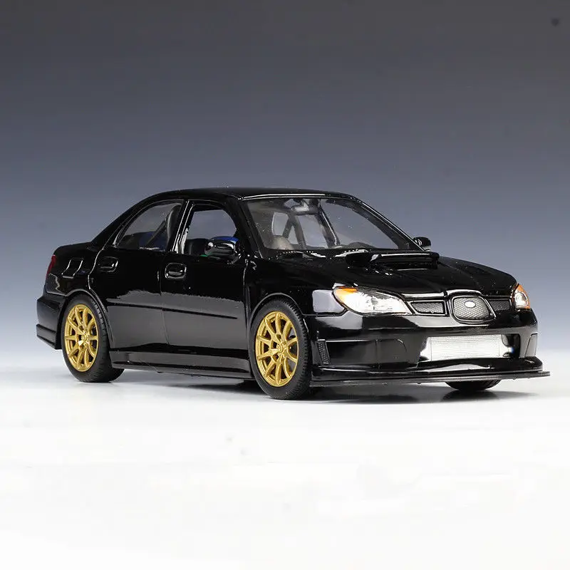 Welly 1:24 Subaru Impreza WRX STI литая модель спорта гоночный автомобиль Транспортное