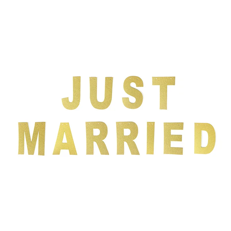 Персонализированные сверкают алфавит DIY Золотая блестящая бумага письмо Висячие флажки баннеры пеньковая веревка на день рождения и свадьбу бакалавра вечерние Декор