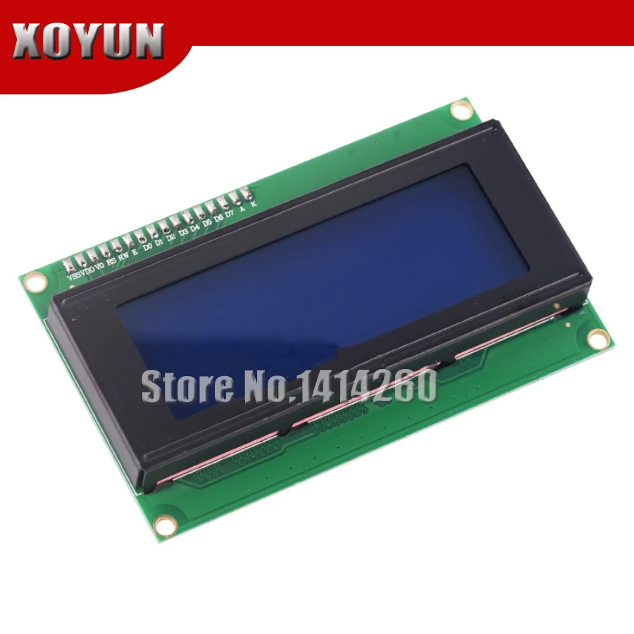 IIC/I2C 2004 LCD Модуль ЖКД синий screen|ЖК-модули| |