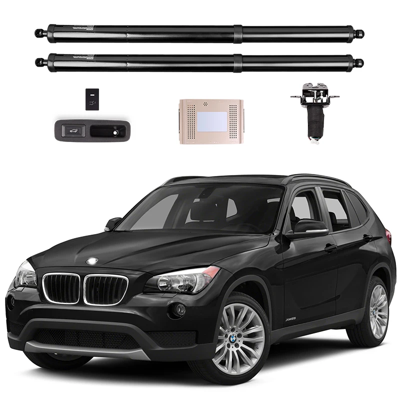 Для BMW X1 электрическая задняя дверь датчик ног автоматическая модификация багажа