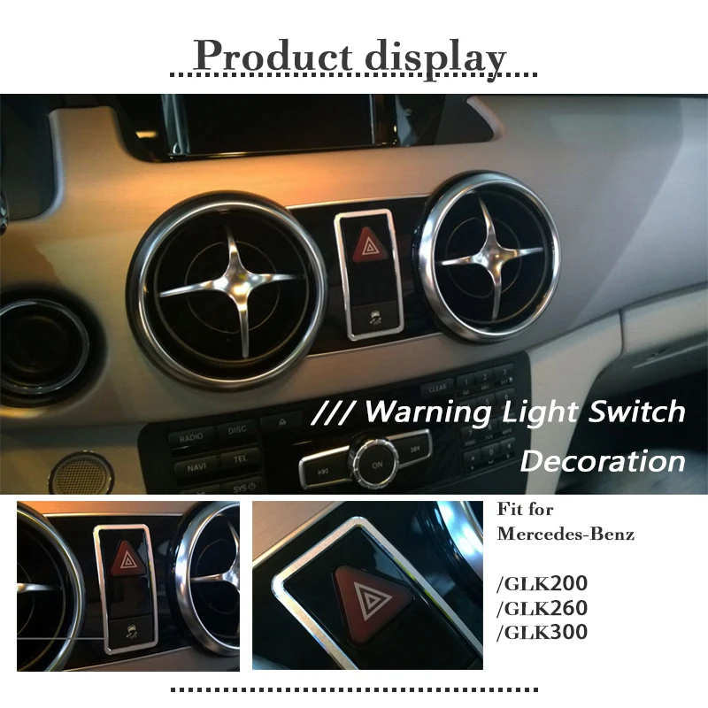 Наклейки для стайлинга Backar Mercedes GLK200 GLK260 GLK300 Benz AMG GLK аксессуары светсветильник