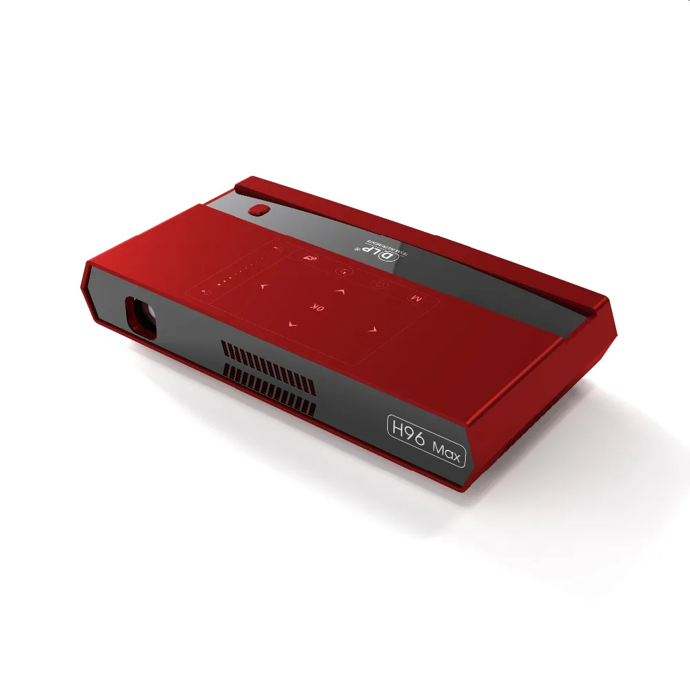 

h96 max Projector Smart Home Theater 8core S912 2G 16GB Android 6.0 Bluetooth4.1 speaker 160 lumens LED Mini Projector tv player