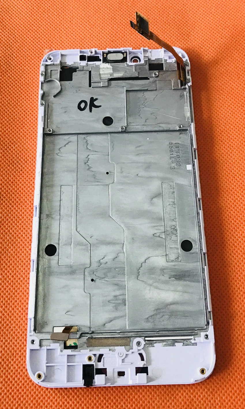 Используется оригинальный ЖК дисплей + сенсорный экран рамка для UMIDIGI C NOTE S