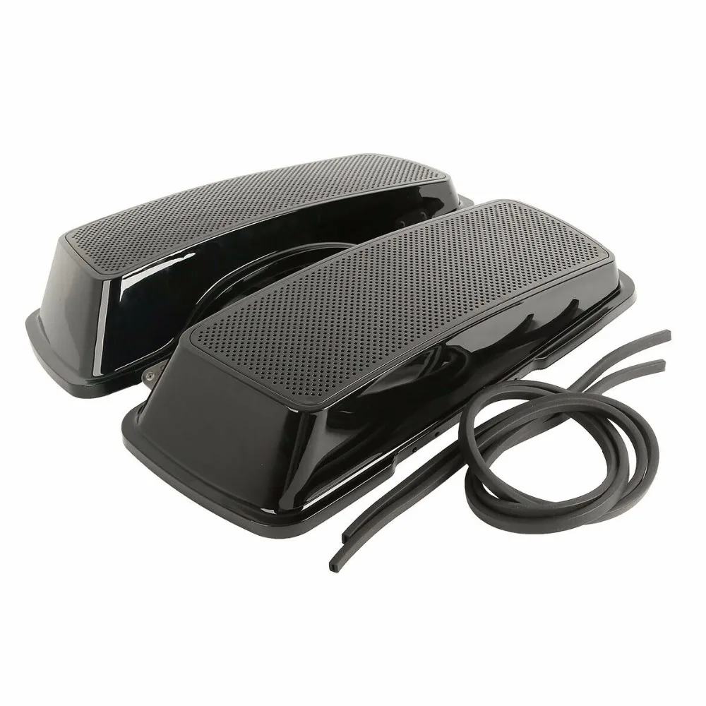 Накладки для седла мотоцикла 6x9 колонки Harley Touring Road King Street скользящий Electra Glide 1994-2013