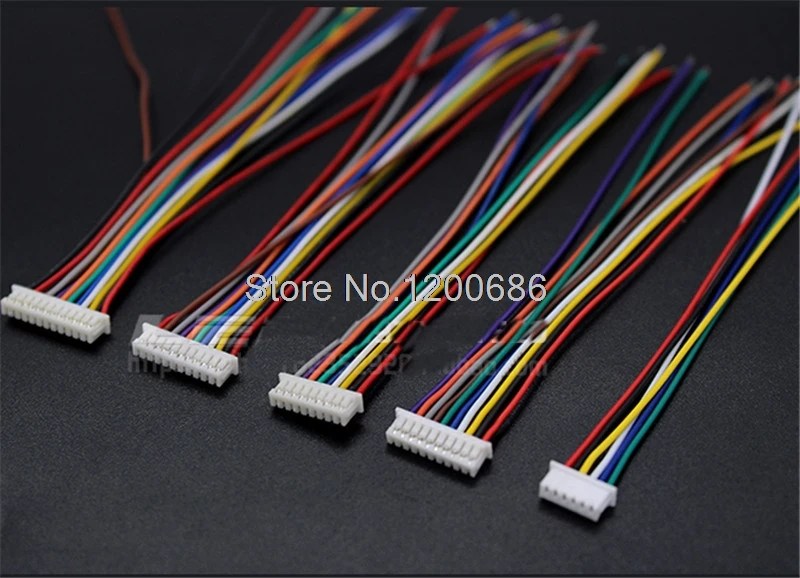 

10CM 1.25MM JST 1.25 8Pin male connection connector cable 51021-0800