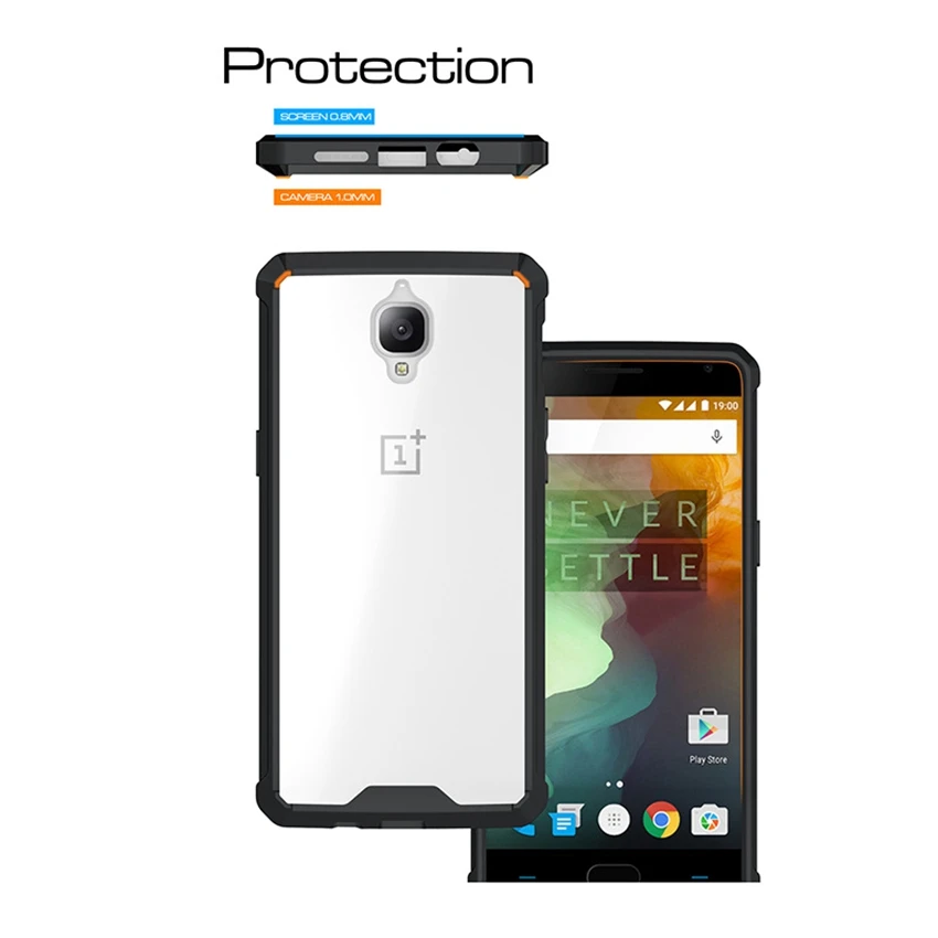 Горячая Crystal Clear задняя крышка Гибридный противоударный воздуха Подушки Tech