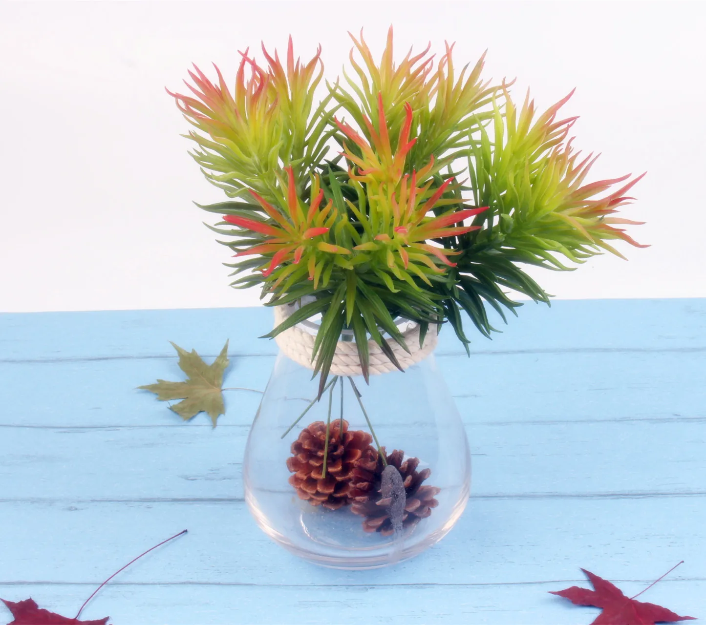 Кактус сосновая игла суккуленты Искусственные цветы реалистичный микроландшафт