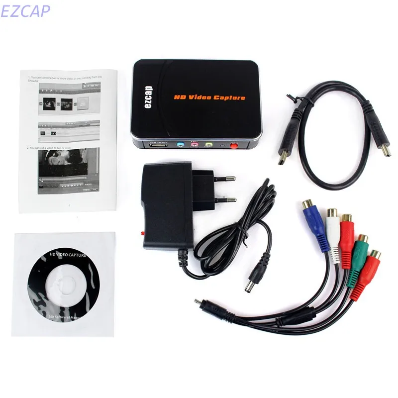 2017 Новый usb vhs hdmi захват для игры рекордер Xbox 360 PS3 1080P YPbPr Бесплатная доставка|hdmi