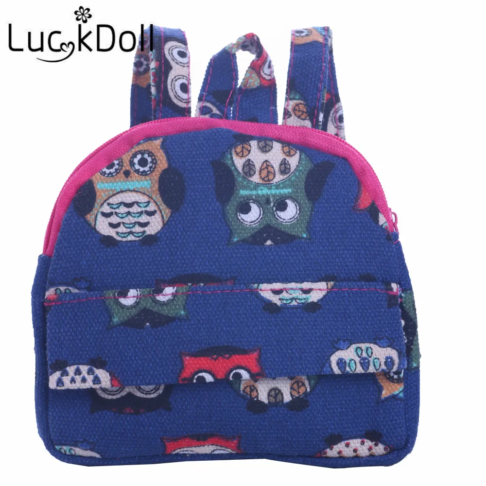 Рюкзак LUCKDOLL однотонный подходит для кукол 18 дюймов 43 см | Игрушки и хобби