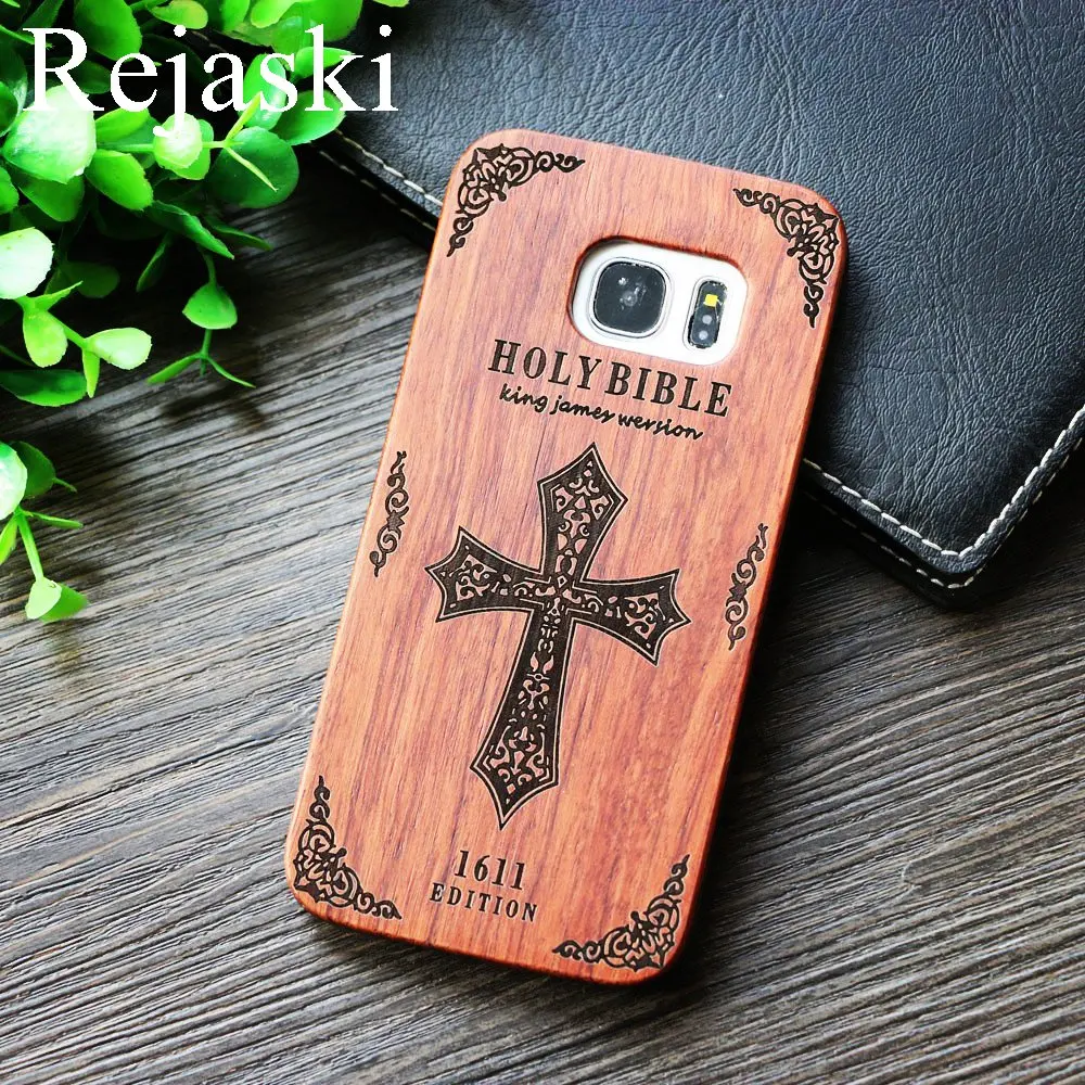 Real Wood Винтаж деревянные Чехлы для телефона для samsung Galaxy S8 S9 плюс реальные Ганеша Деревянный чехол для телефона samsung Galaxy Note 8 9 S7 Edge чехол - Цвет: Real Wood