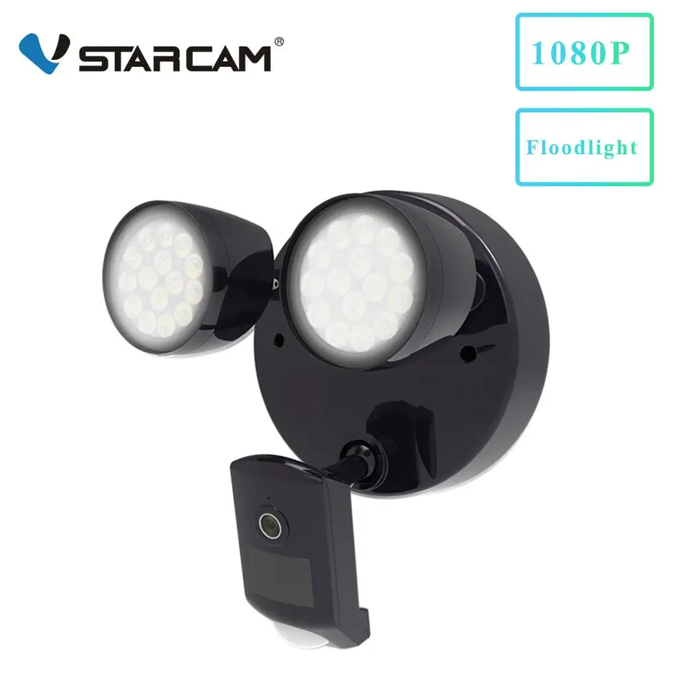 Vstarcam 1080 P открытый 2 светодиодный прожектор IP камера Wifi IP66 водонепроницаемый